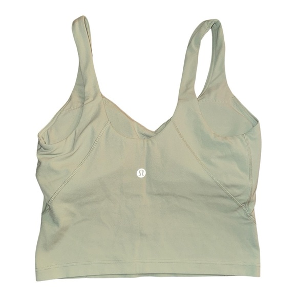 Lululemon Align Tank Top Light Support A/B Cup Fog Green Size 4 NWT - Picture 4 of 5